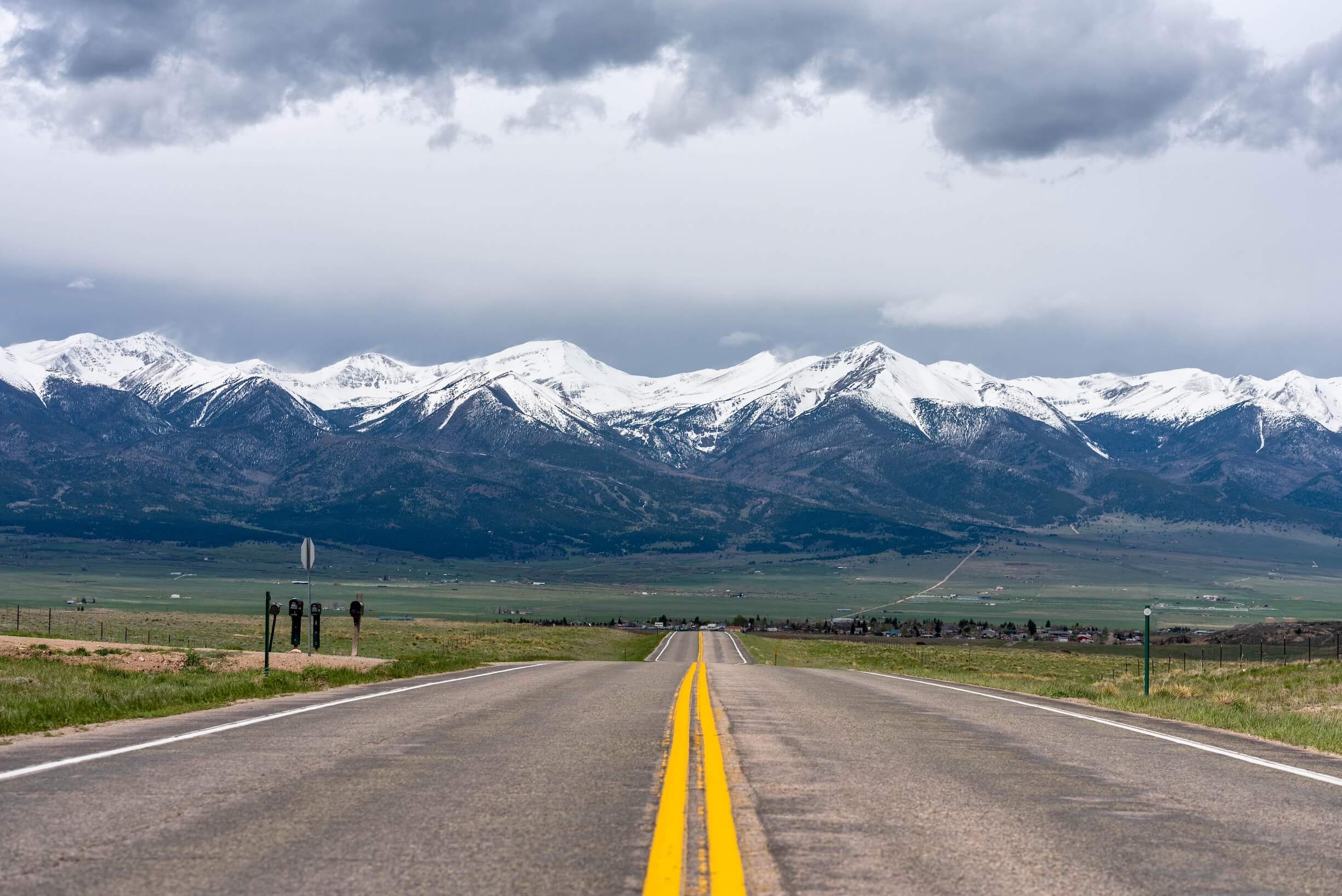 Hwy 96 Approach to Westcliffe